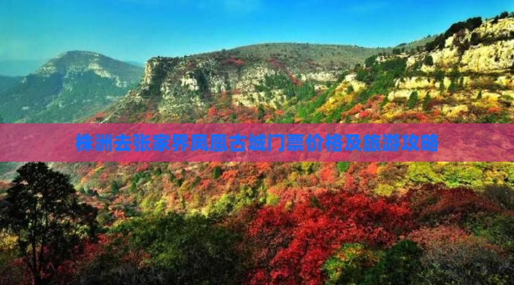 株洲去张家界凤凰古城门票