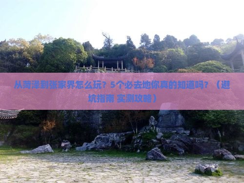 菏泽到张家界必去地