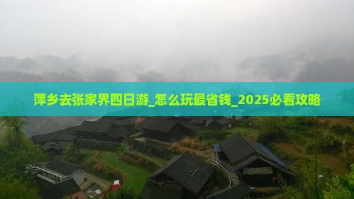 萍乡去张家界四日游
