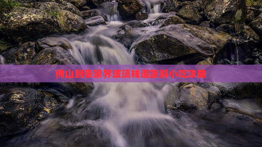 佛山到张家界玻璃栈道旅游小吃