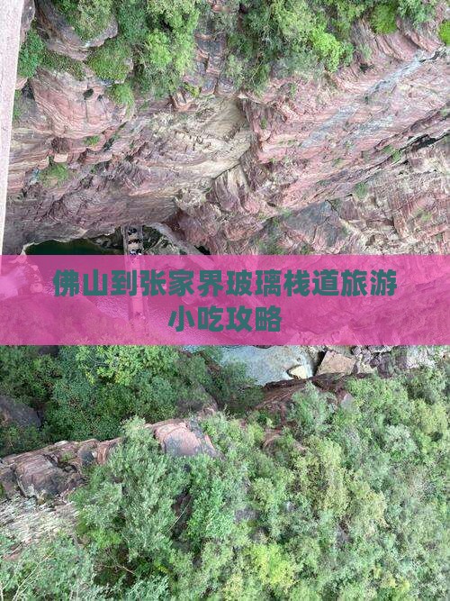 佛山到张家界玻璃栈道旅游小吃