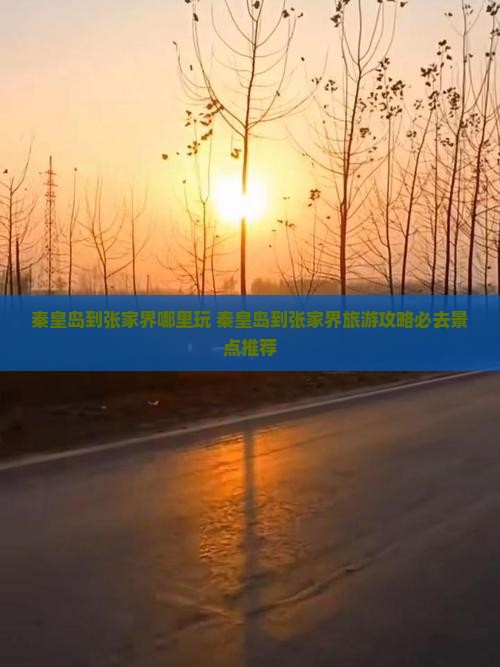 秦皇岛到张家界哪里玩