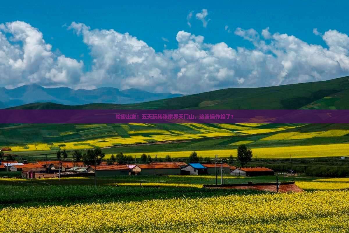 哈密到张家界天门山五日游