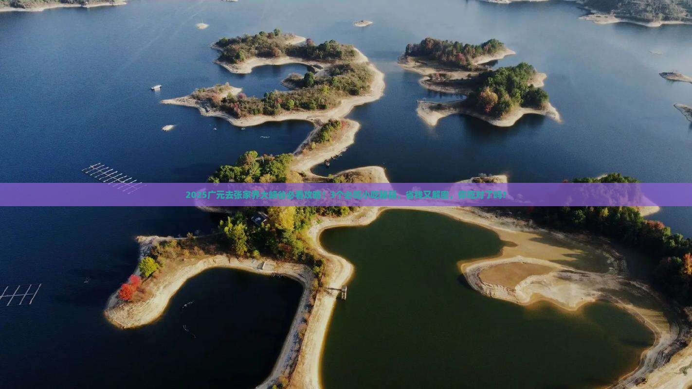 广元到张家界大峡谷旅游小吃