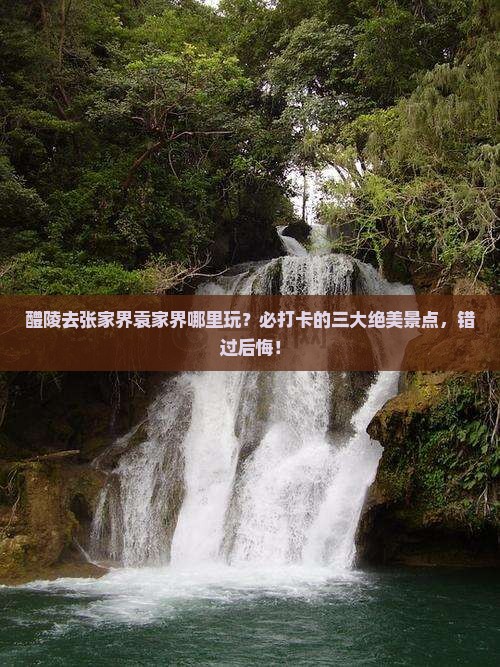 醴陵去张家界袁家界哪里玩