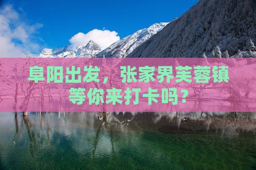 阜阳去张家界芙蓉镇景点