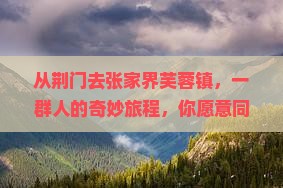 荆门到张家界芙蓉镇团体旅游