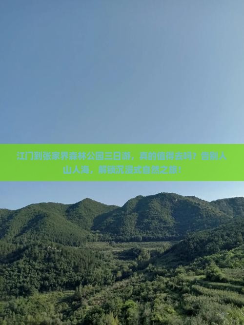 江门到张家界森林公园三日游
