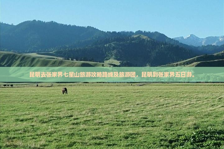 昆明去张家界七星山旅游