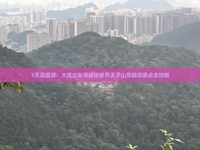 7天深度游：大连出发探秘张家界天子山及精华景点全攻略