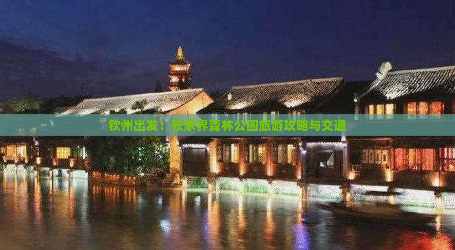 钦州出发：张家界森林公园旅游攻略与交通