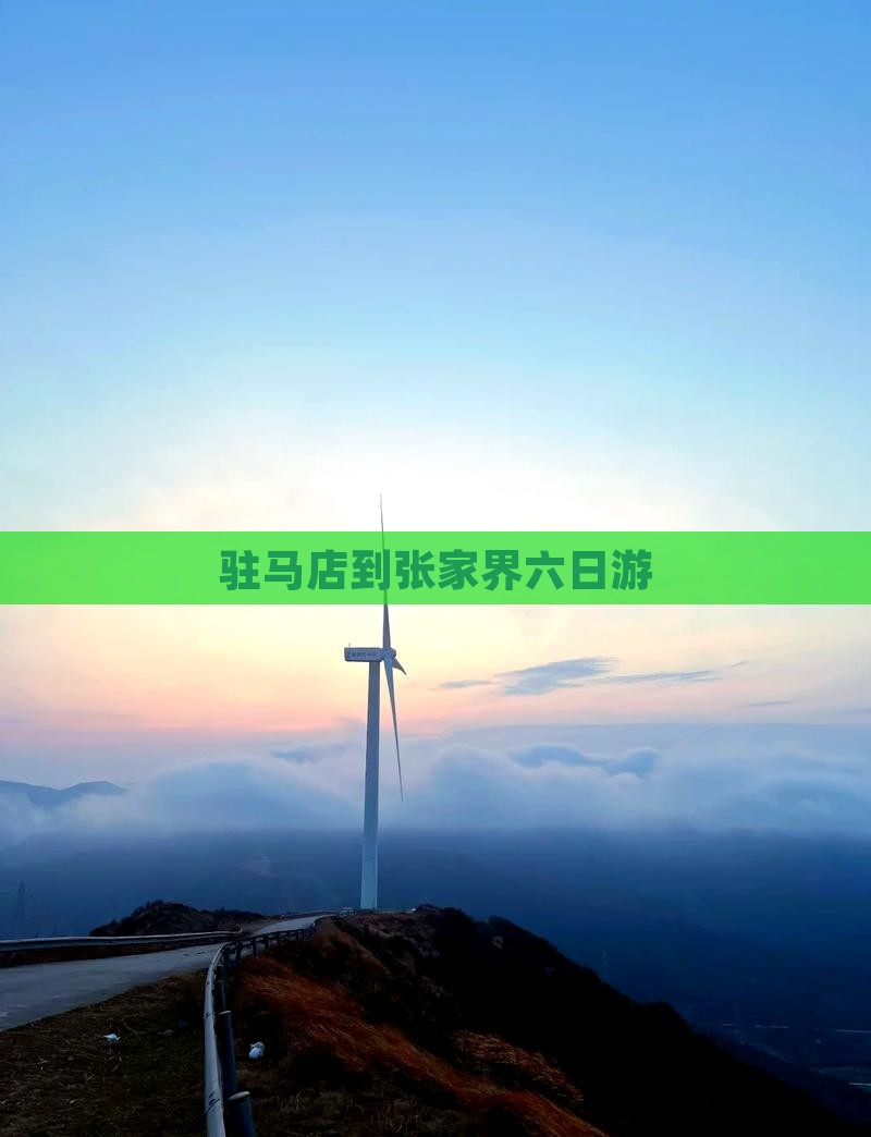 驻马店到张家界六日游