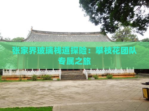 张家界玻璃栈道探险：攀枝花团队专属之旅