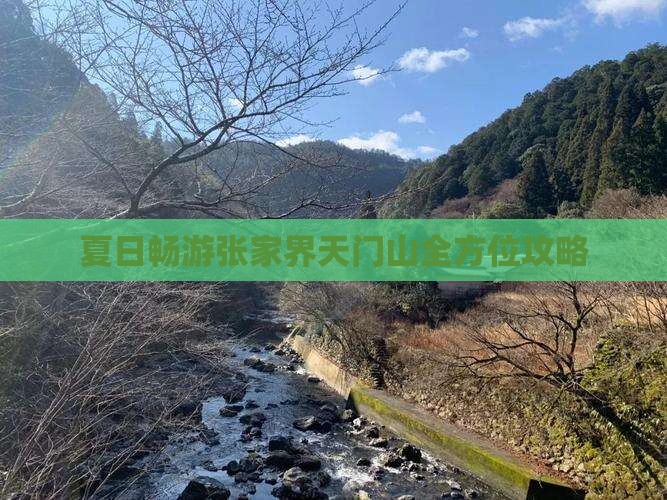 夏日畅游张家界天门山全方位攻略