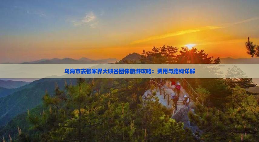 乌海市去张家界大峡谷团体旅游攻略：费用与路线详解