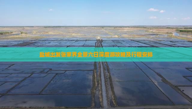 盐城出发张家界全景六日深度游攻略及行程安排