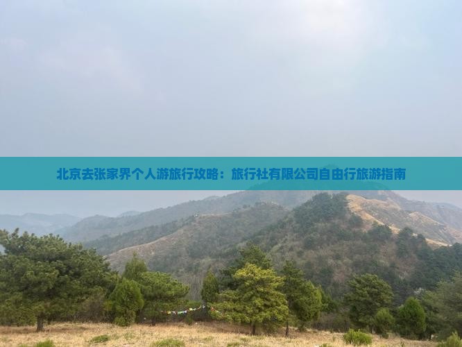 北京去张家界个人游