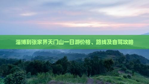 淄博到张家界天门山一日