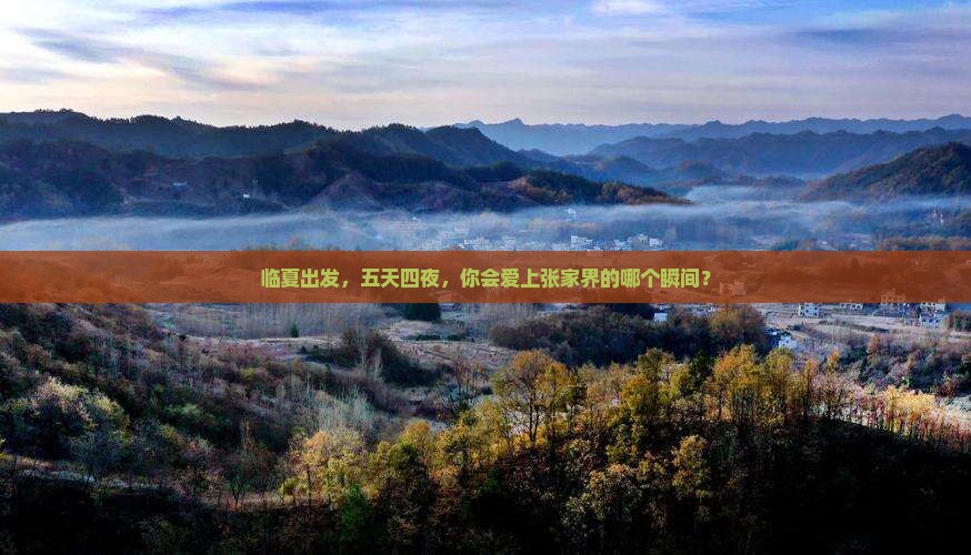临夏到张家界天子山五日游