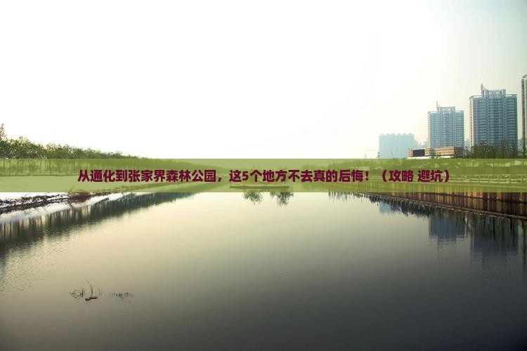 通化去张家界森林公园必去地