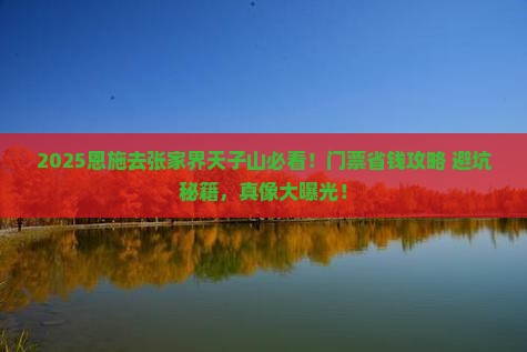 恩施到张家界天子山门票