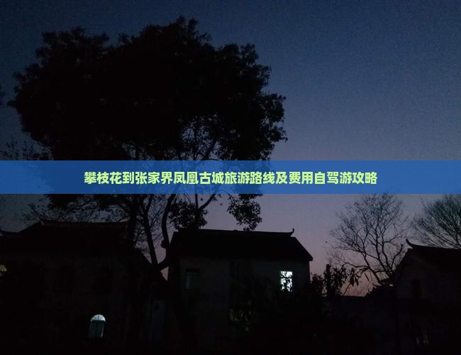 攀枝花到张家界凤凰古城旅游 攀枝花到张家界凤凰古城旅游